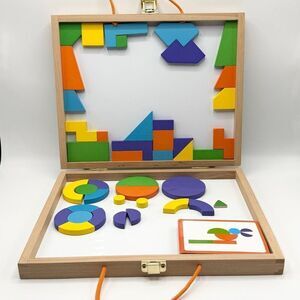 Mindware Imagination Magnets Complete Set Clean 42 Magnets, 10+ cards Plus Case